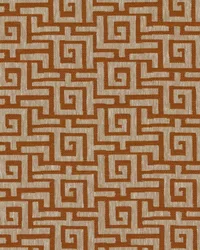 Meander 321 Tangerine by  Covington 