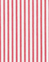 New Woven Ticking 31 Red by   