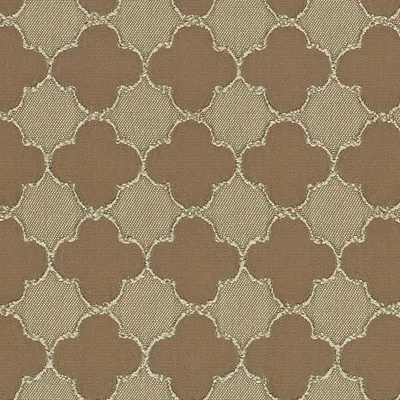 Covington Quatrefoil 199 Latte