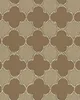 Covington Quatrefoil 199 Latte