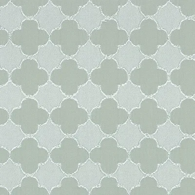 Covington Quatrefoil 224 Silver Sage