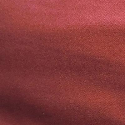 Sateen 76 Rouge in sateen Drapery Cotton Fire Rated Fabric NFPA 260  Solid Red   Fabric