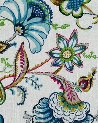 NEW - GIA JACOBEAN FLORAL PRINTED UPHOLSTERY FABRIC BY THE YARD