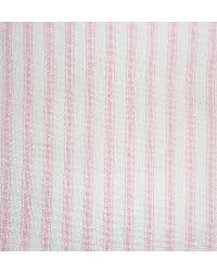 Woven Ticking 17 Pink by   