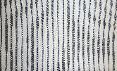 Woven Ticking 55 Navy in Covington New Sample Offerings - Spring 2012 Blue Drapery Cotton Fire Rated Fabric NFPA 260  Ticking Stripe  Everyday Ticking Ticking   Fabric