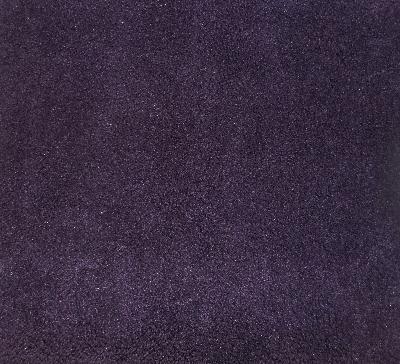 Ali Eggplant in Alicante Purple Upholstery Polyester  Blend High Wear Commercial Upholstery Solid Purple  Terry Cloth   Fabric