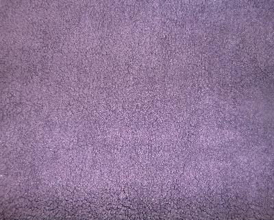 Ali Plum in Alicante Purple Upholstery Polyester  Blend High Wear Commercial Upholstery Solid Purple  Terry Cloth   Fabric
