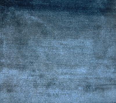 Passion Velvet 265 in Amour Blue Multipurpose Cotton  Blend High Wear Commercial Upholstery Solid Blue  Solid Velvet   Fabric