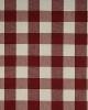 Dogwood Fabric 2338 Brick Red Check