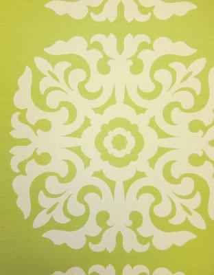 Duralee 15415 546 Key Lime in Duralee Pavilion Green Drapery-Upholstery Polyester  Blend Modern Contemporary Damask  Outdoor Textures and Patterns Duralee  Pavilion  Fabric
