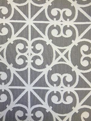 Duralee 15425 352 Smoke in Duralee Pavilion Grey Drapery-Upholstery Olefin Outdoor Textures and Patterns Duralee  Pavilion  Fabric