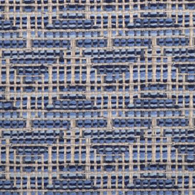 Duralee 15446 157 in John Robshaw - Indigo Turquoise Drapery-Upholstery Cotton Fire Rated Fabric NFPA 260   Fabric