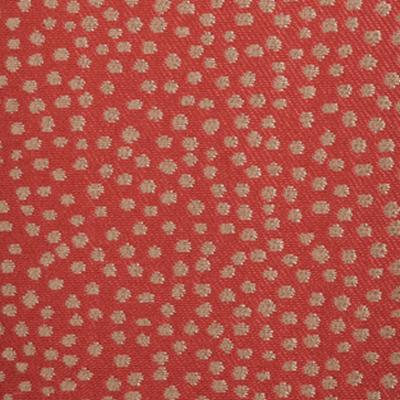 Duralee 15462 551 in John Robshaw - Madder Coral Polyester  Blend Fire Rated Fabric NFPA 260   Fabric