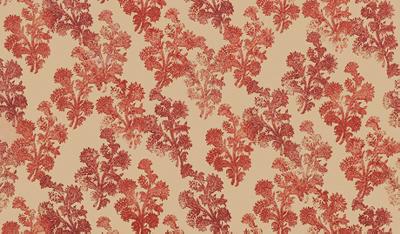 Duralee 21039 551 in John Robshaw Print Drapery-Upholstery Linen Printed Linen  Floral Linen   Fabric