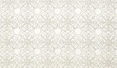 Duralee 32395 15 in John Robshaw - Charcoal Moss Green Linen  Blend Embroidered Linen   Fabric