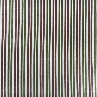 Europatex Aurora Khaki Green Velvet in Aurora Green Upholstery Polyester Small Striped Ribbed Striped Striped Striped Velvet 
