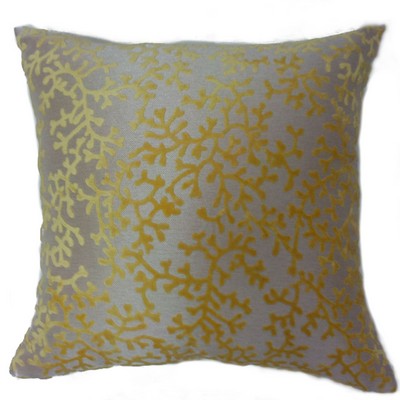 Europatex Coral Pillow Yellow in Coral Pillows All the Pillows