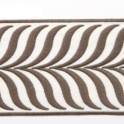 Europatex Trimmings Crest Fig in Crest Purple Wide  Trim Tape