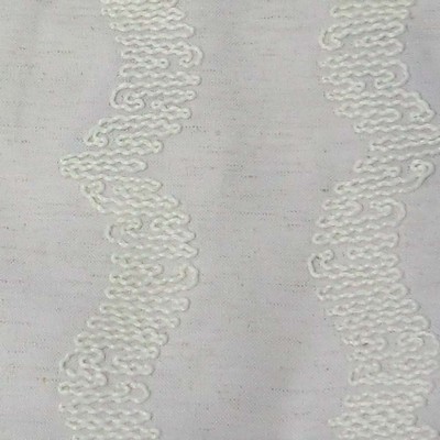 Europatex Denise B Snowflake in 2017 New White Multipurpose Wavy Striped 