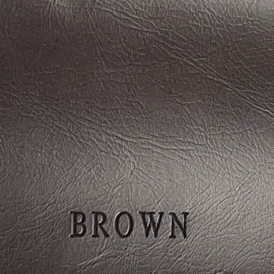 Europatex Derma Performance Brown Faux Leather in derma performance Brown Multipurpose PVC  Blend Fire Rated Fabric Solid Faux LeatherFlame Retardant Vinyl NFPA 260 Leather Look VinylMarine and Auto Vinyl