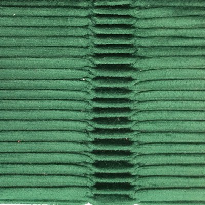 Europatex Landscape Emerald Velvet in landscape Green Upholstery Polyester Contemporary Velvet Striped Velvet 