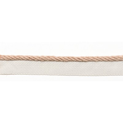 Europatex Trimmings Le Lin Micro Cord Nude in Le Lin Pink Linen  Blend Pink Trims Cord