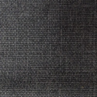 Europatex Linsen Charcoal in Linsen Grey Drapery-Upholstery Polyester  Blend Faux Linen Linsen