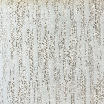 Europatex Embroideries by Lomasi C Porridge in Embroideries by Lomasi Beige Multipurpose Polyester  Blend Abstract Striped 