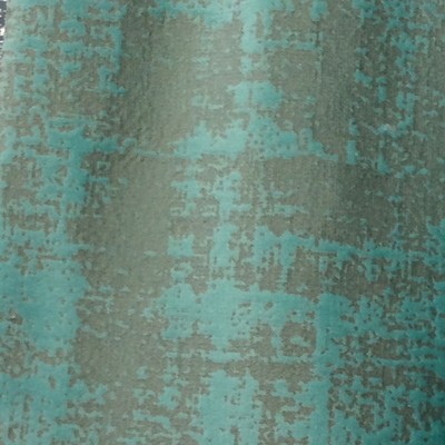 Europatex Oblique 20 Teal in Enchanted Green Multipurpose Polyester Printed Velvet 