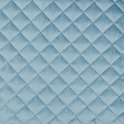 Europatex Paloma 7 Sky Paloma Blue Upholstery Polyester Polyester Quilted Matelasse  Cut Velvet  Solid Velvet  Fabric
