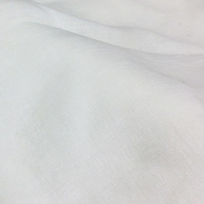 Europatex Pavonia White in Pavonia Mercer White Sheer Polyester Fire Rated Fabric Flame Retardant Sheer NFPA 701 Flame Retardant Extra Wide Sheer Solid Sheer Pavonia Mercer
