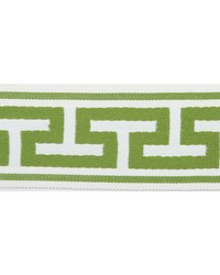 Pergola Embroidered Lime by   