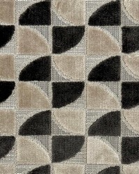 Pinwheel Charcoal Cut Velvet by  Waverly 