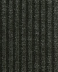 Richmond Charcoal Chenille Corduroy Stripe by  Zimmer and Rohde 
