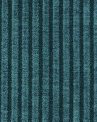 Richmond Peacock Chenille Corduroy Stripe by   