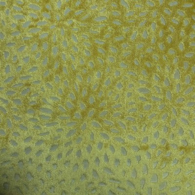 Europatex Sun Sunlight Velvet in sun-dial Yellow Multipurpose Polyester  Blend Patterned Velvet 