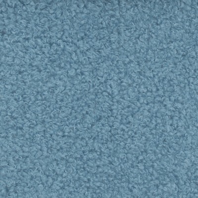 Europatex Teddy Sky Teddy Boucle Blue Upholstery Polyester Polyester Boucle  Fabric