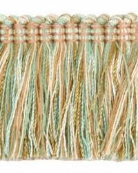Vannes Aquamarine Brush Fringe by   