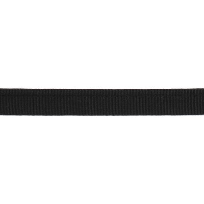 Europatex Trimmings Versailles Grosgrain Cord 1/4 Black Versailles Black 64% Rayon, 34% Cotton, 2% Polyester Black Trims  Cord 