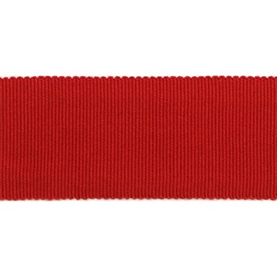 Europatex Trimmings Versailles Grosgrain Ribbon 1.5 Red Versailles Red 100% Rayon Red Trims  Trim Border 