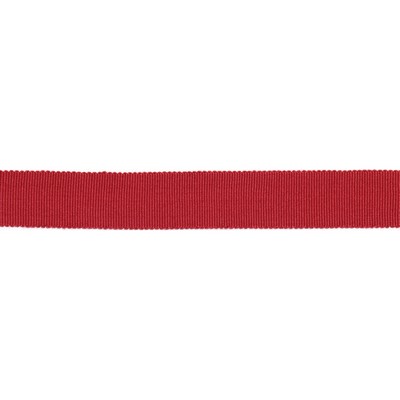 Europatex Trimmings Versailles Grosgrain Ribbon 7/8 Cerise Versailles Red 100% Rayon Red Trims  Trim Border 