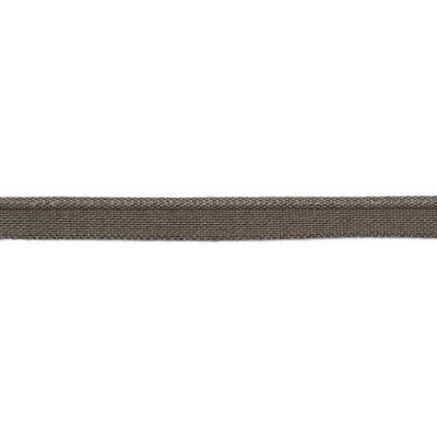 Europatex Trimmings Versailles Woven Mini Cord Graphite Versailles Black 64% Rayon, 36% Cotton Black Trims  Cord 