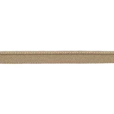 Europatex Trimmings Versailles Woven Mini Cord Sand Versailles Brown 64% Rayon, 36% Cotton Brown  Trims  Cord 