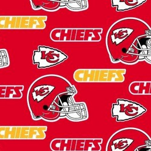 Foust Textiles Inc Kansas City Chiefs Fleece Fabric