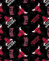 Chicago Bulls Fleece Black by   