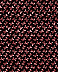 Minnie Mouse Dot Couture Black by  Foust Textiles Inc 