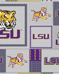 Louisiana State Tigers Back to School Fleece by  Foust Textiles Inc 