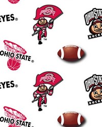 Ohio State Buckeyes Tossed Logos by   