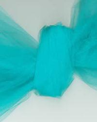 Foust Textiles Inc Tulle 54 T54 Teal Fabric