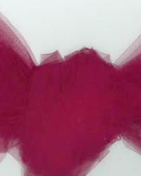 Foust Textiles Inc Tulle 54 T54 Wine Fabric